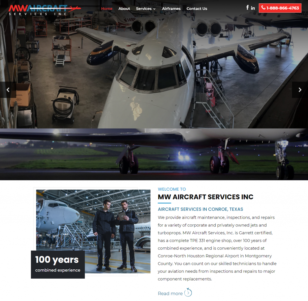 Mw Aircraft Home Page