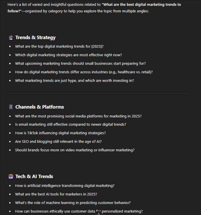 Question variations based on user intent | itvibes Examples of Question Variations Based on User Intent