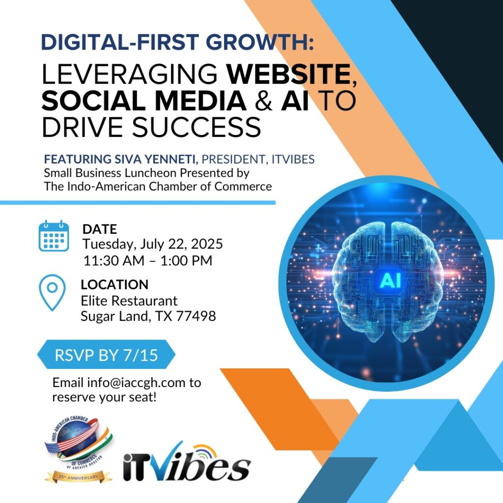 Business Luncheon Promotional Graphic