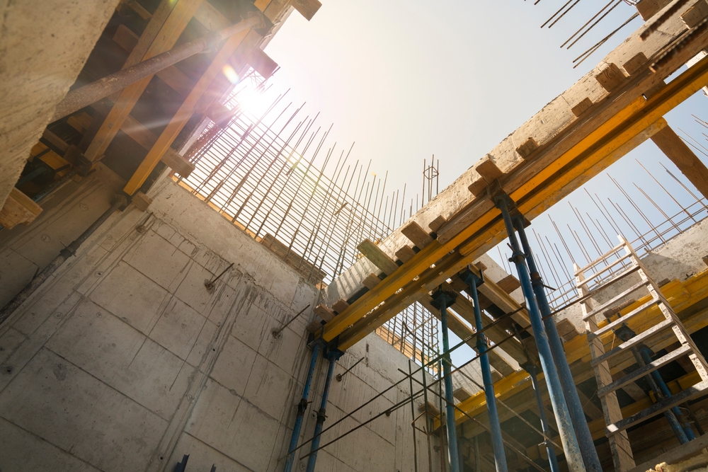 Formworksupportsthesecondfloorofamonolithicbuildingreinforcement | itvibes Building Materials