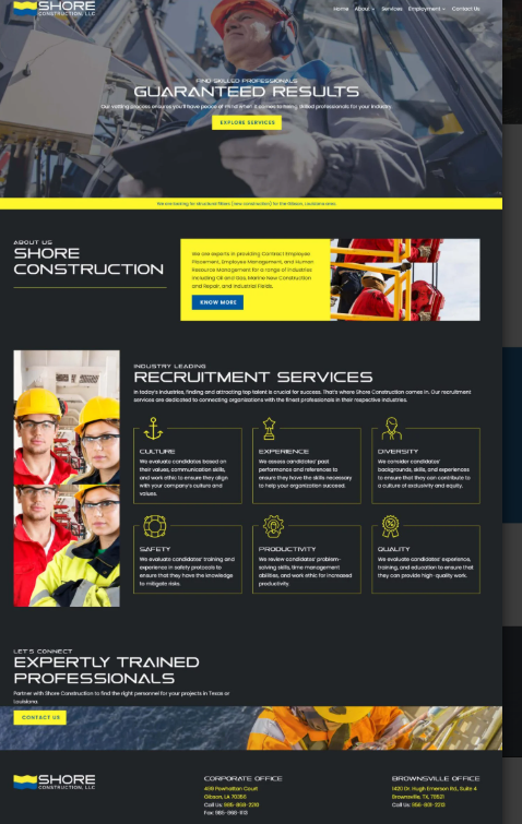 Screenshot 2026 02 09 173938 | itvibes Construction Recruitment Services Website Homepage with Industrial Worker Imagery