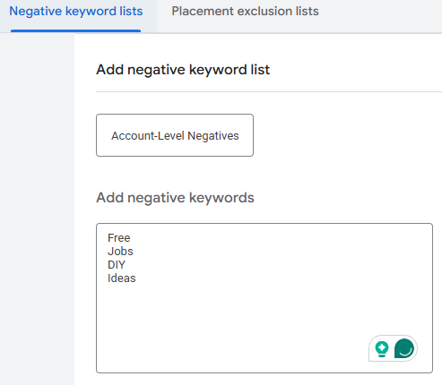 April blog negative keywords 6 04 13 2026 | itvibes