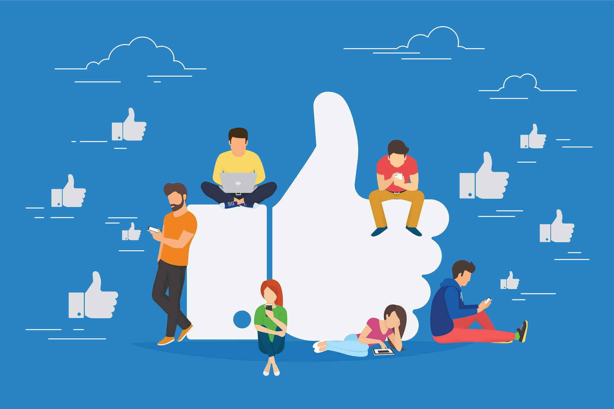 Designing a Clickable Social Media Card, ITVibes, The Woodlands, TX