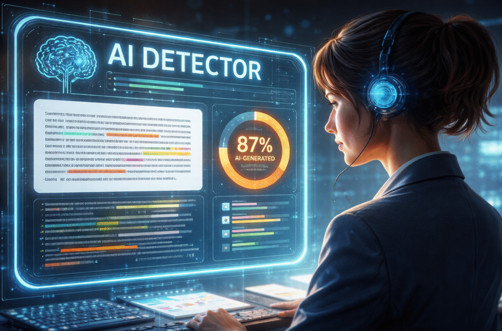 How AI Detectors Work and What They Analyze